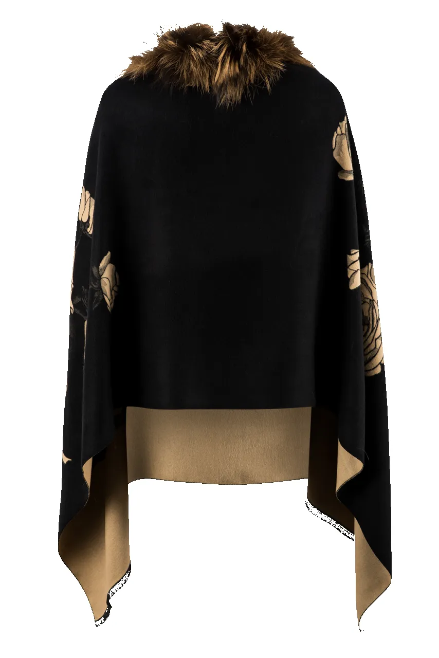 Pat Dahnke Fox Trim Shawl sold by Pinto Ranch product image thumbnail 2