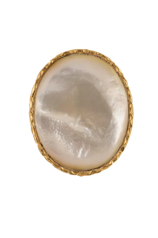 Christina Greene Pearl Statement Ring sold by Pinto Ranch