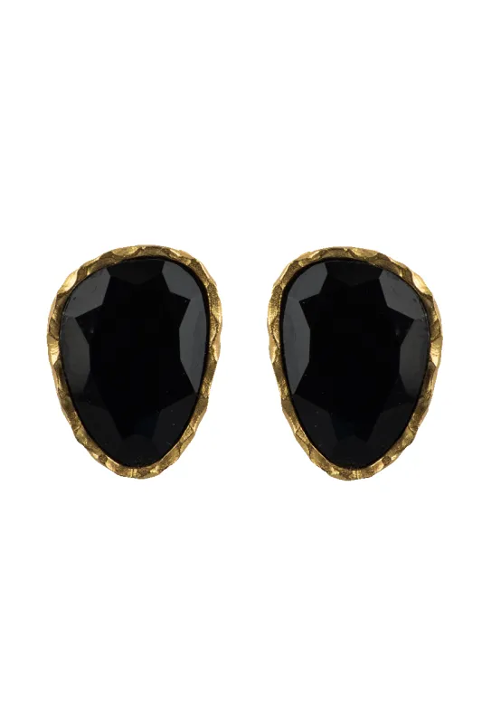 Christina Greene Black Onyx Stud Earrings sold by Pinto Ranch