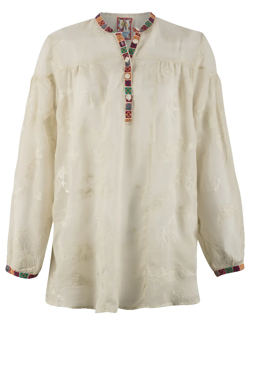 Johnny Was Santa Fe Tunic Top sold by Pinto Ranch