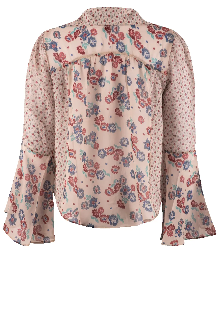 Tasha Polizzi Joanie Floral Blouse sold by Pinto Ranch product image thumbnail 2