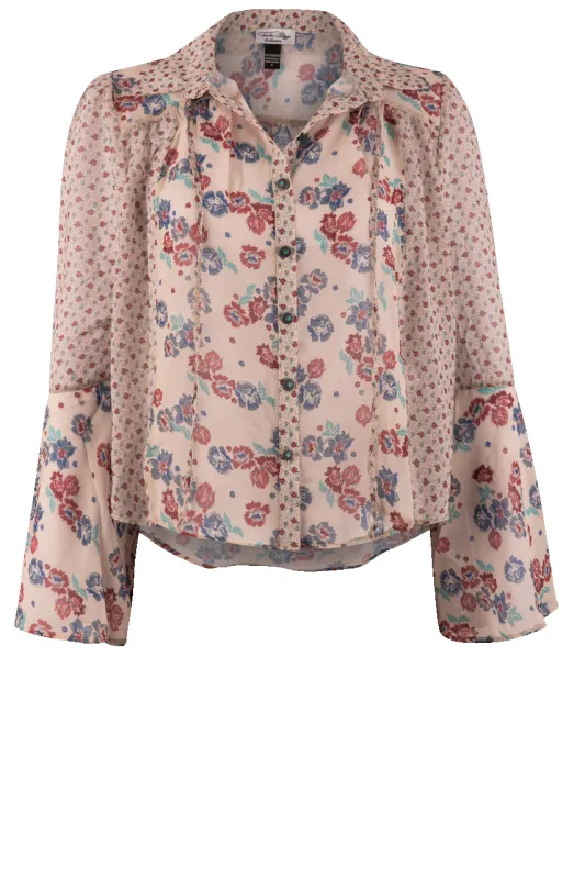 Tasha Polizzi Joanie Floral Blouse made by Tasha Polizzi
