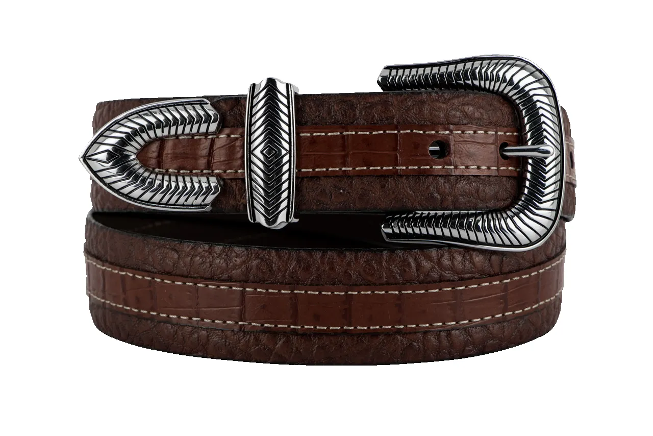 Vintage Bison 1.5" Coloma Leather Belt sold by Pinto Ranch product image thumbnail 2