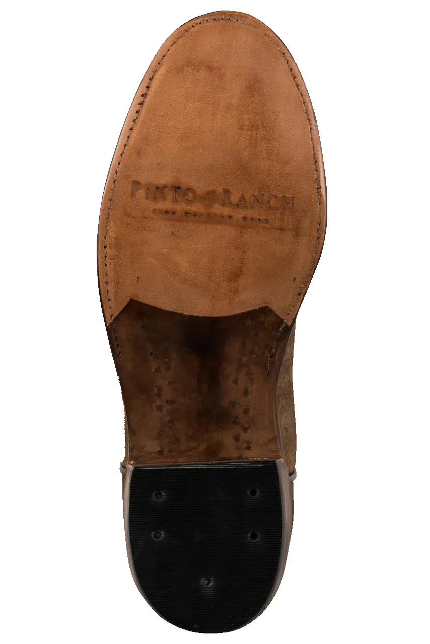 Rios of Mercedes Men's Buffed Elephant Boots - Tan sold by Pinto Ranch product image thumbnail 5