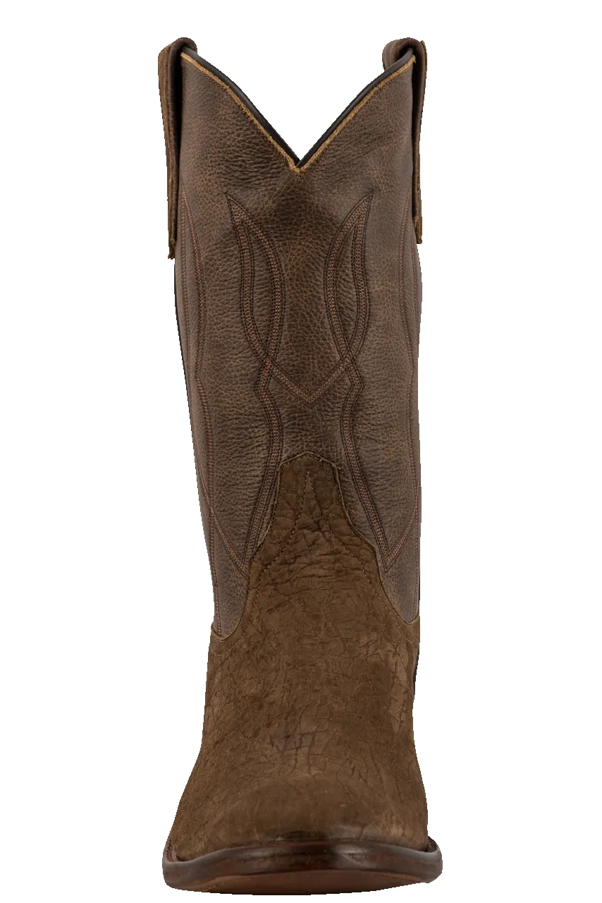 Rios of Mercedes Men's Buffed Elephant Boots - Tan sold by Pinto Ranch product image thumbnail 2