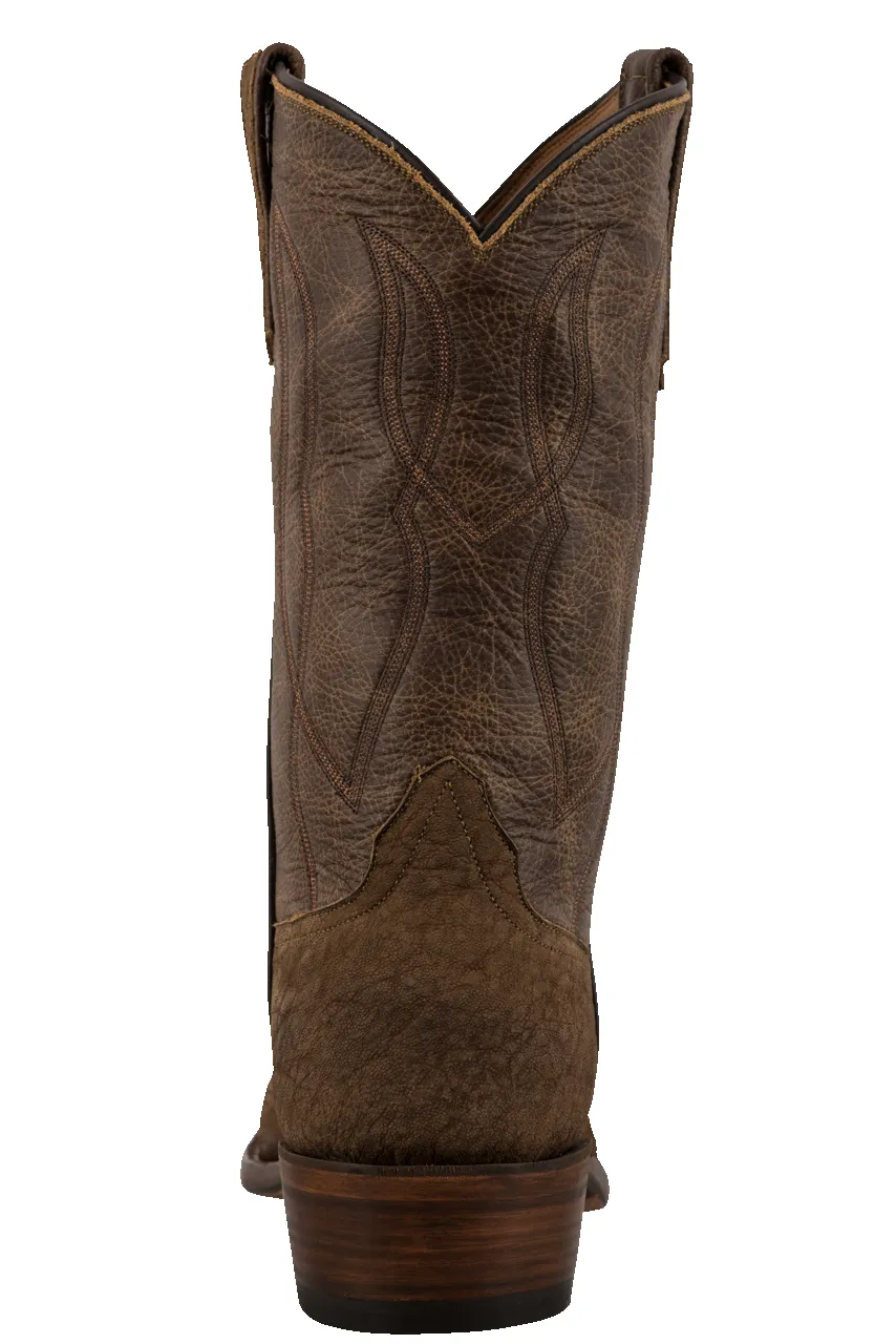Rios of Mercedes Men's Buffed Elephant Boots - Tan sold by Pinto Ranch product image thumbnail 3