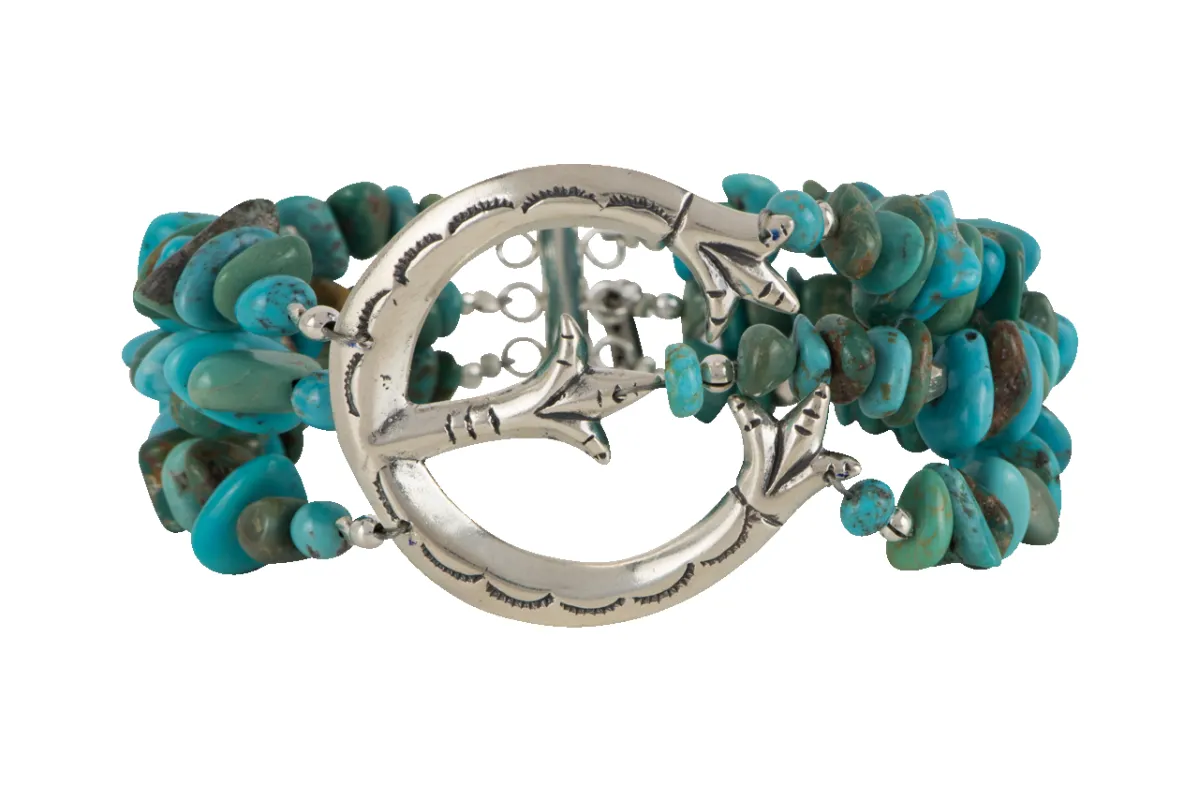 Paige Wallace Naja Bracelet made by Pinto Ranch
