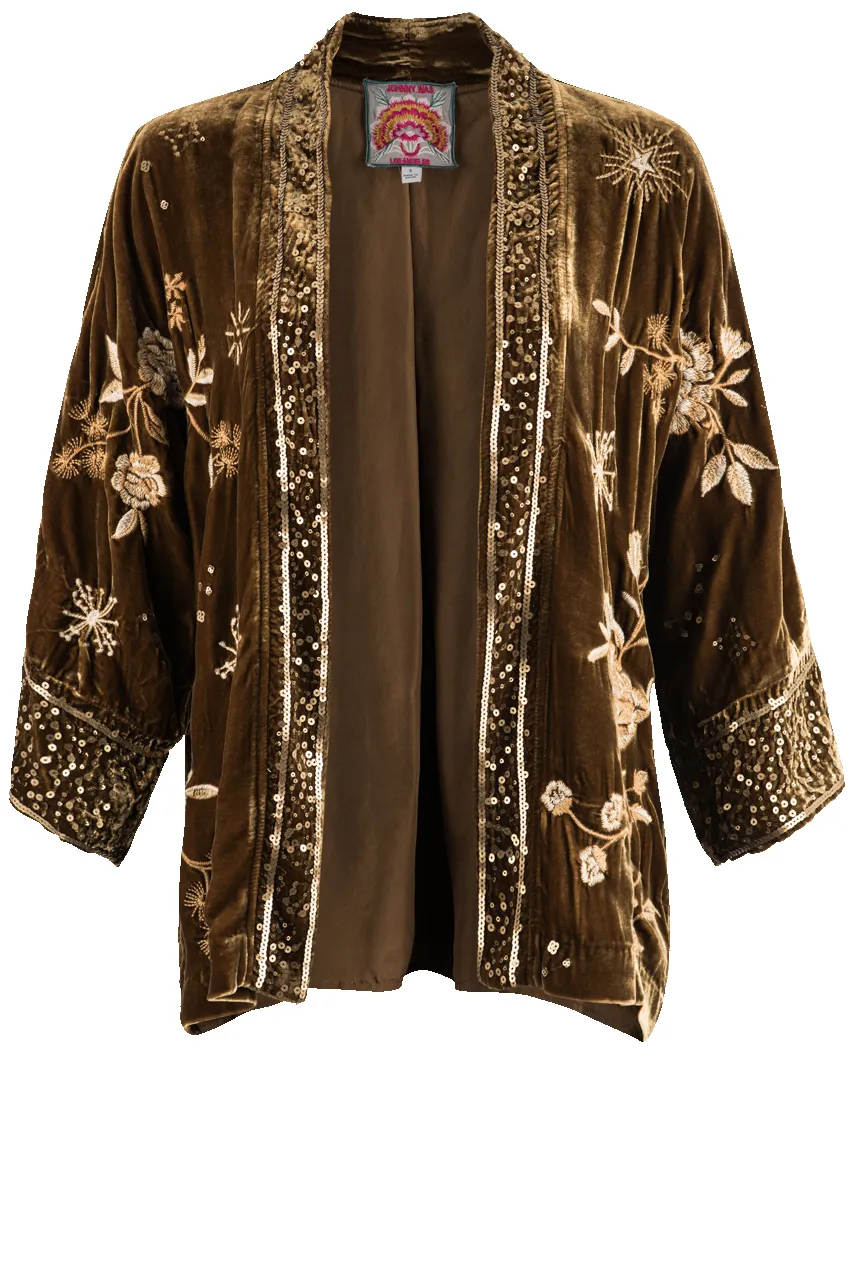 Johnny Was Ally Velvet Kimono sold by Pinto Ranch