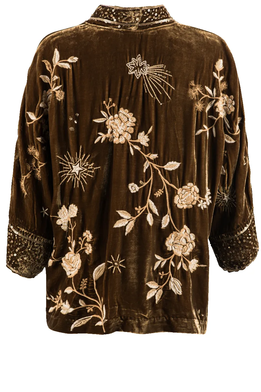 Johnny Was Ally Velvet Kimono sold by Pinto Ranch product image thumbnail 2