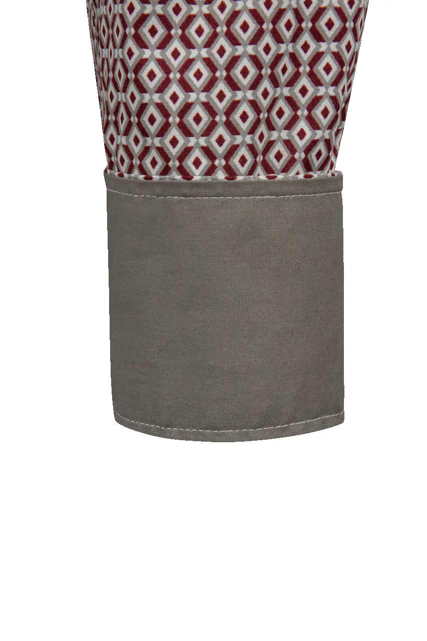 Stetson Men's Snap Front Shirt - Red Diamond sold by Pinto Ranch product image thumbnail 3