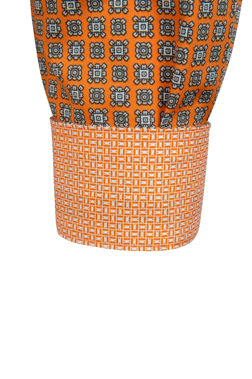 Cinch Button-Front Shirt - Orange Medallion sold by Pinto Ranch product image thumbnail 3