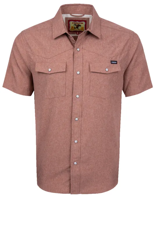 Cinch Snap Front Shirt - Brown sold by Pinto Ranch