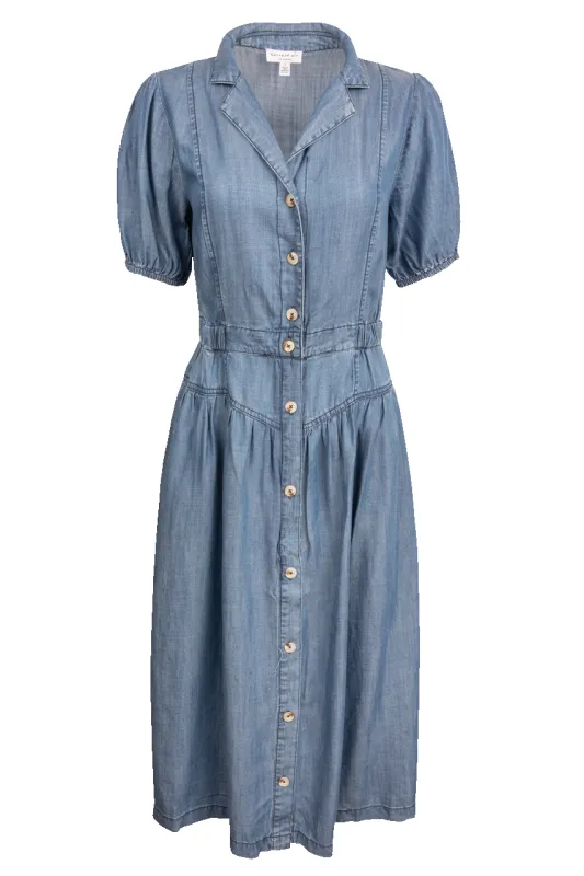 CURRENT AIR Chambray Midi Dress sold by Pinto Ranch