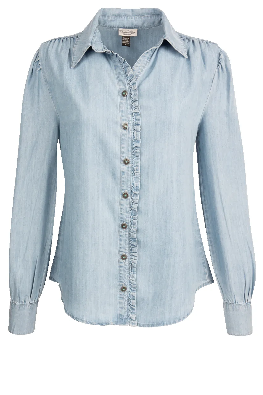 Tasha Polizzi Roslin Tencel Shirt sold by Pinto Ranch