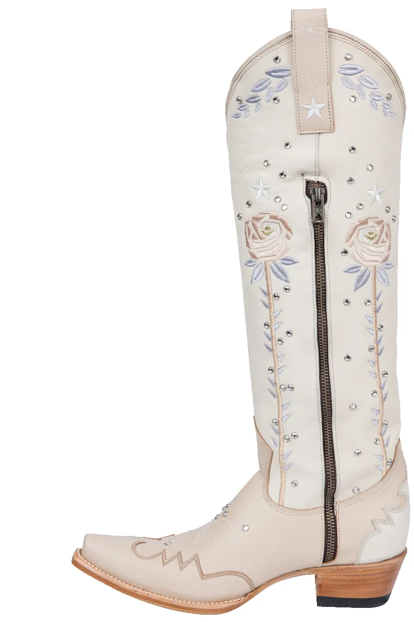 Old Gringo Thorn in My Side Cowgirl Boots - Nude sold by Pinto Ranch product image thumbnail 4