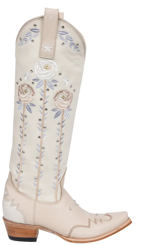 Old Gringo Thorn in My Side Cowgirl Boots - Nude made by Old Gringo