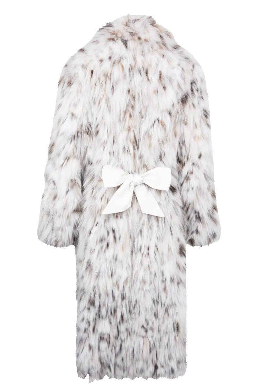 Pinto Ranch Long Natural Lynx Coat sold by Pinto Ranch product image thumbnail 2