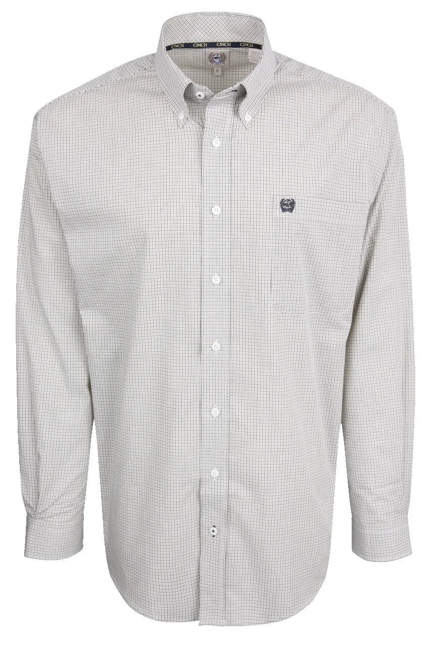 Cinch Button-Front Shirt - White Check sold by Pinto Ranch