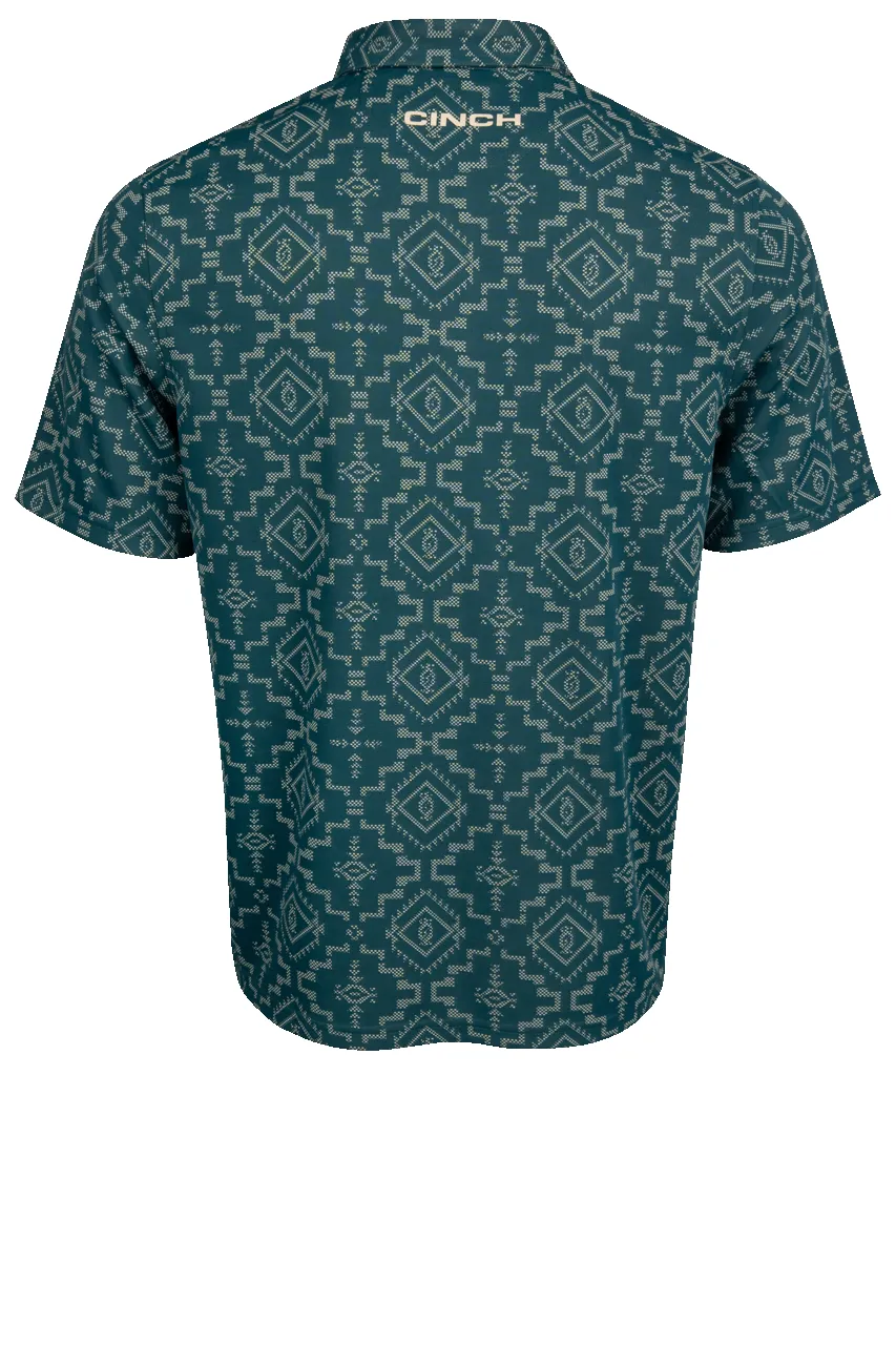 Cinch Arena Flex Shirt - Blue Teal sold by Pinto Ranch product image thumbnail 2