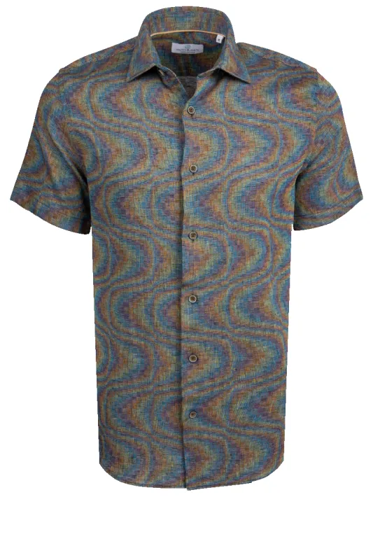 Pinto Ranch Short Sleeve Shirt - Sage made by Pinto Ranch