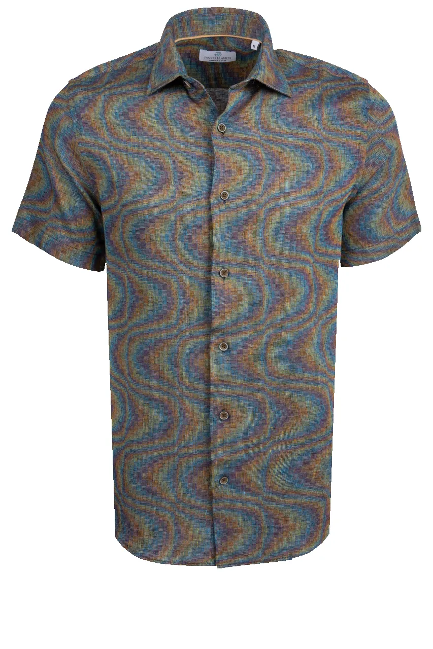Pinto Ranch Short Sleeve Shirt - Sage sold by Pinto Ranch