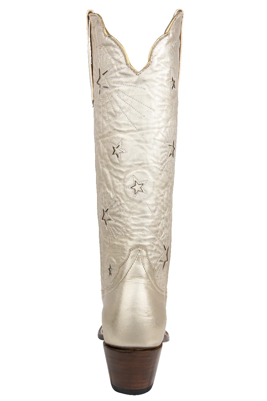 Petite Paloma Liz Cowgirl Boots - Metallic sold by Pinto Ranch product image thumbnail 5