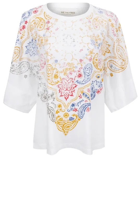 Free People Heirloom Printed Tee made by Free People