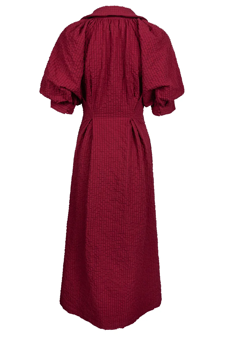 English Factory Burgundy Shirt Dress sold by Pinto Ranch product image thumbnail 2