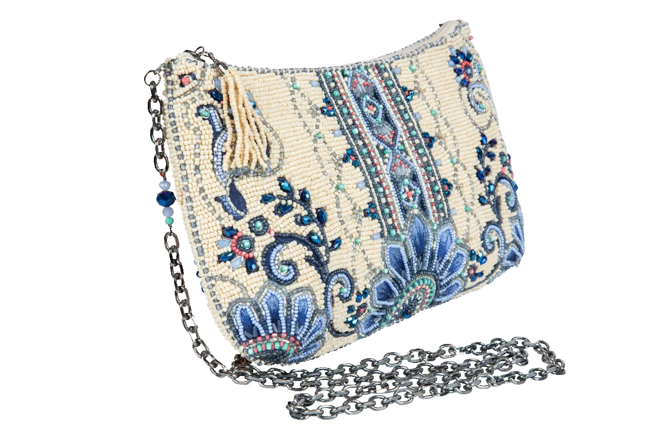 Mary Frances Floral Beaded Crossbody Bag sold by Pinto Ranch product image thumbnail 4