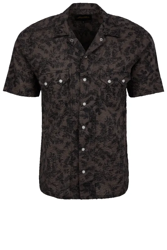 Richter Goods Salado Seersucker Snap Shirt made by Richter Goods