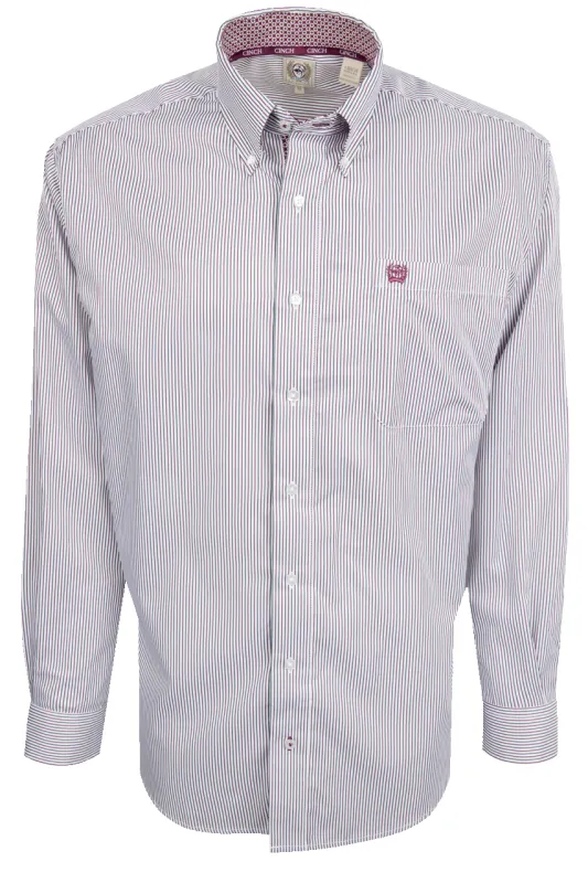 Cinch Stripe Button-Down Shirt made by Cinch