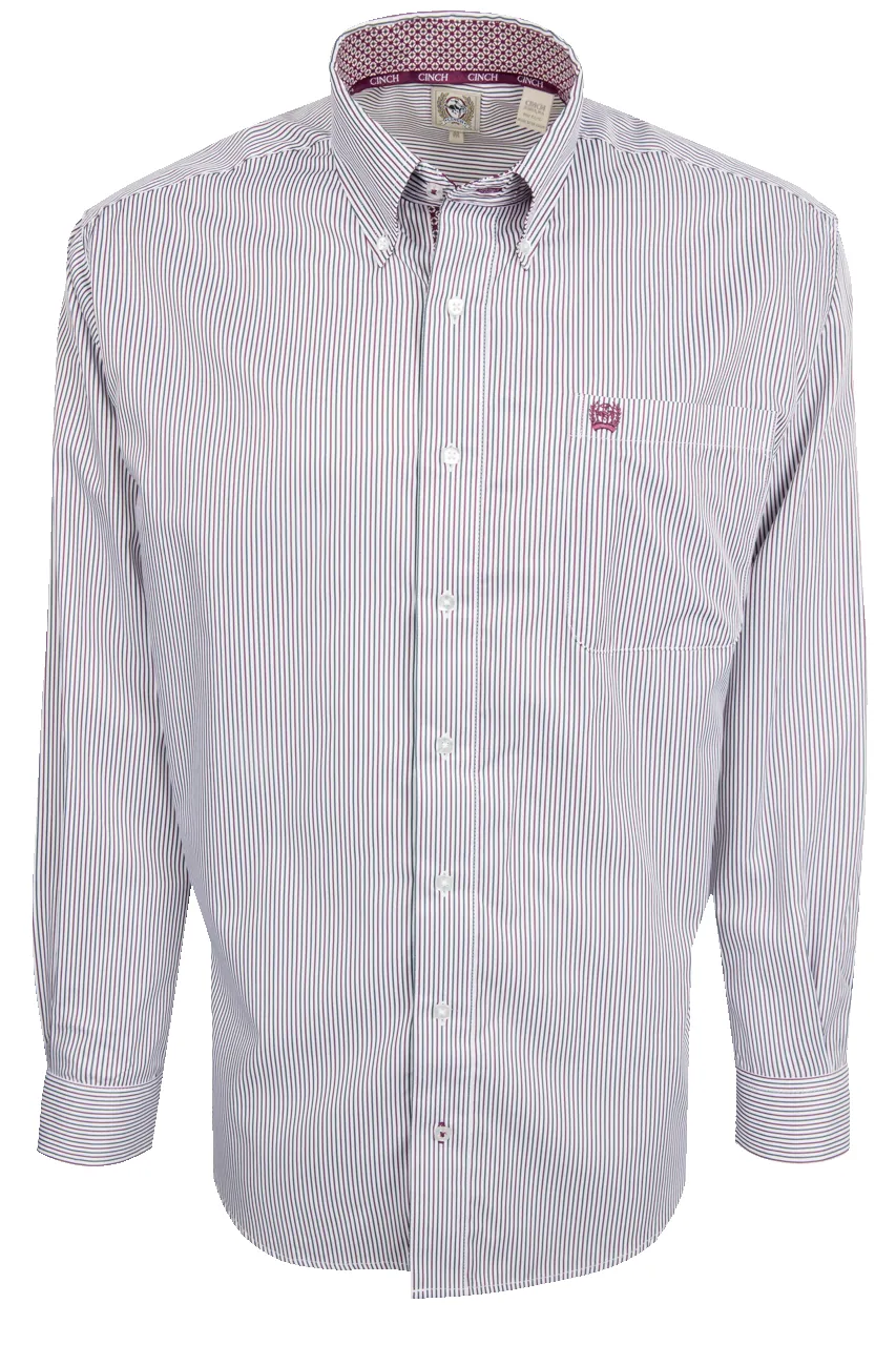 Cinch Stripe Button-Down Shirt sold by Pinto Ranch