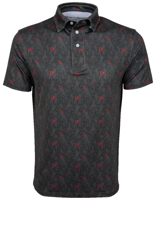 Texas Standard Desert Bloom Polo Shirt made by Texas Standard