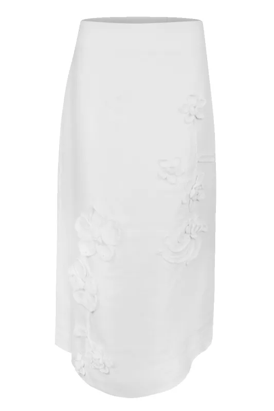 Endless Rose Crochet Flower Midi Skirt made by Endless Rose