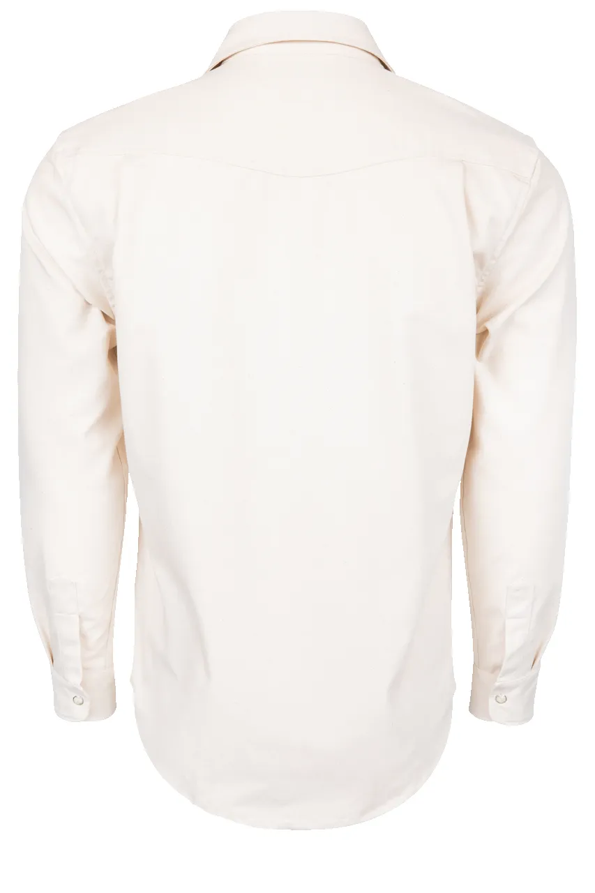 Richter Goods Men's Duck Canvas Western Snap Shirt - Clay sold by Pinto Ranch product image thumbnail 2