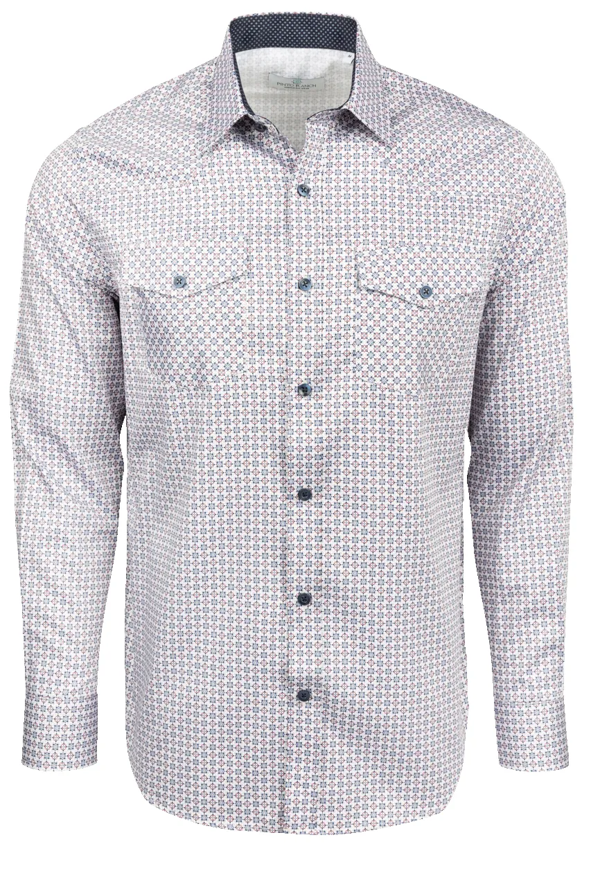 Pinto Ranch Foulard Print Button-Front Shirt - Multi sold by Pinto Ranch