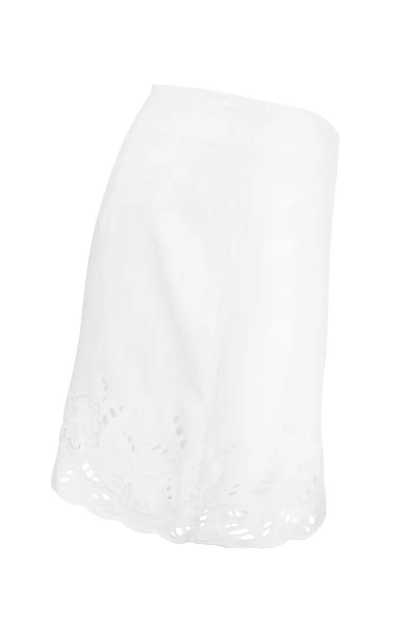 Z Supply Daya Embroidered Linen Mini Skirt sold by Pinto Ranch product image thumbnail 3
