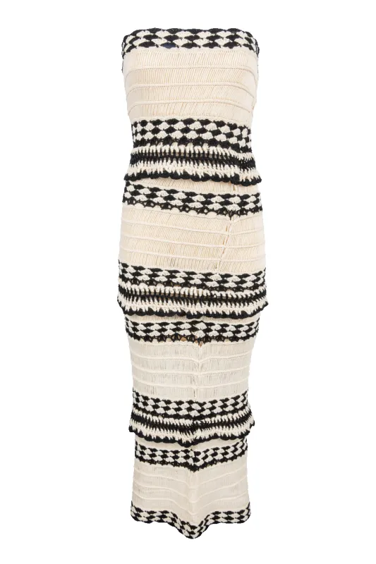 Line Dot Muse Crochet Maxi Dress made by Line & Dot