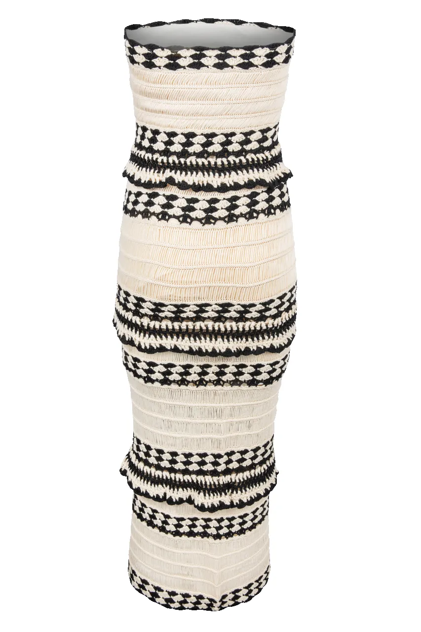Line Dot Muse Crochet Maxi Dress sold by Pinto Ranch product image thumbnail 2