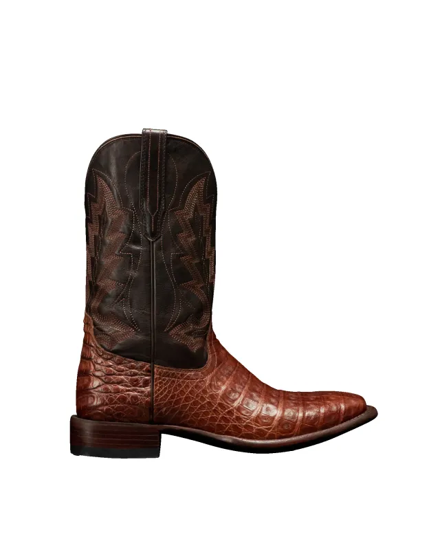 Tecovas William Cowboy Boots - Dark Pecan made by Tecovas