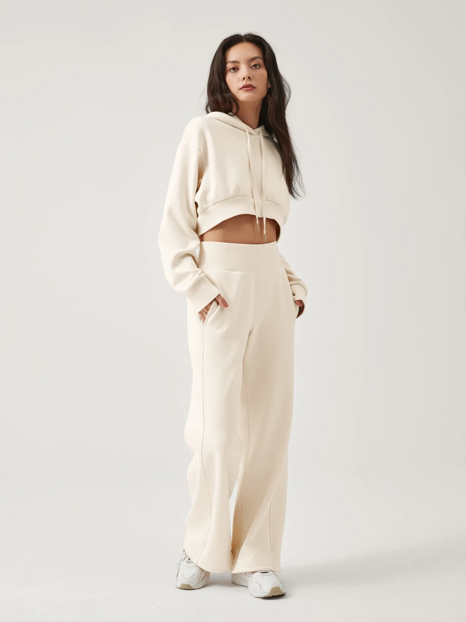 Cubby Hoodie, Extra Cropped sold by Supesu product image thumbnail 4