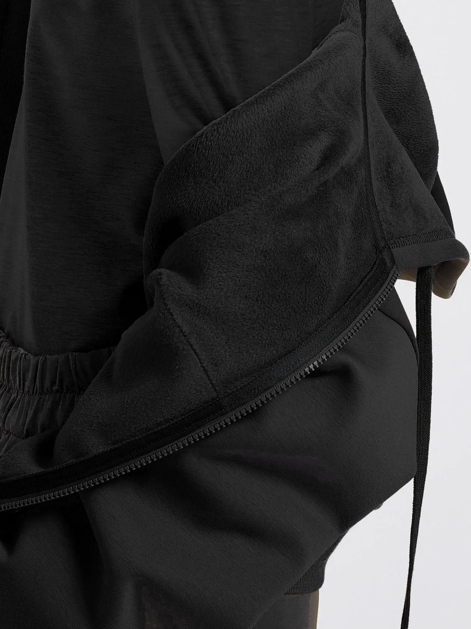 Cubby Zip Up Hoodie - Cropped sold by Supesu product image thumbnail 2