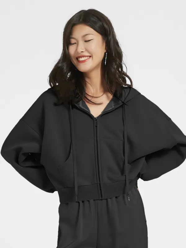 Cubby Zip Up Hoodie - Cropped made by Supesu