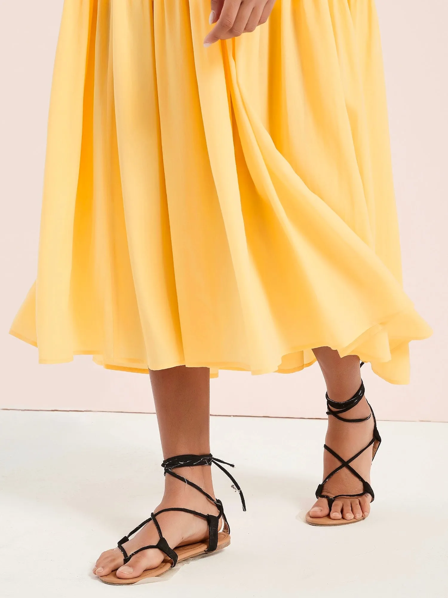 Sunflower Dress sold by Supesu product image thumbnail 5