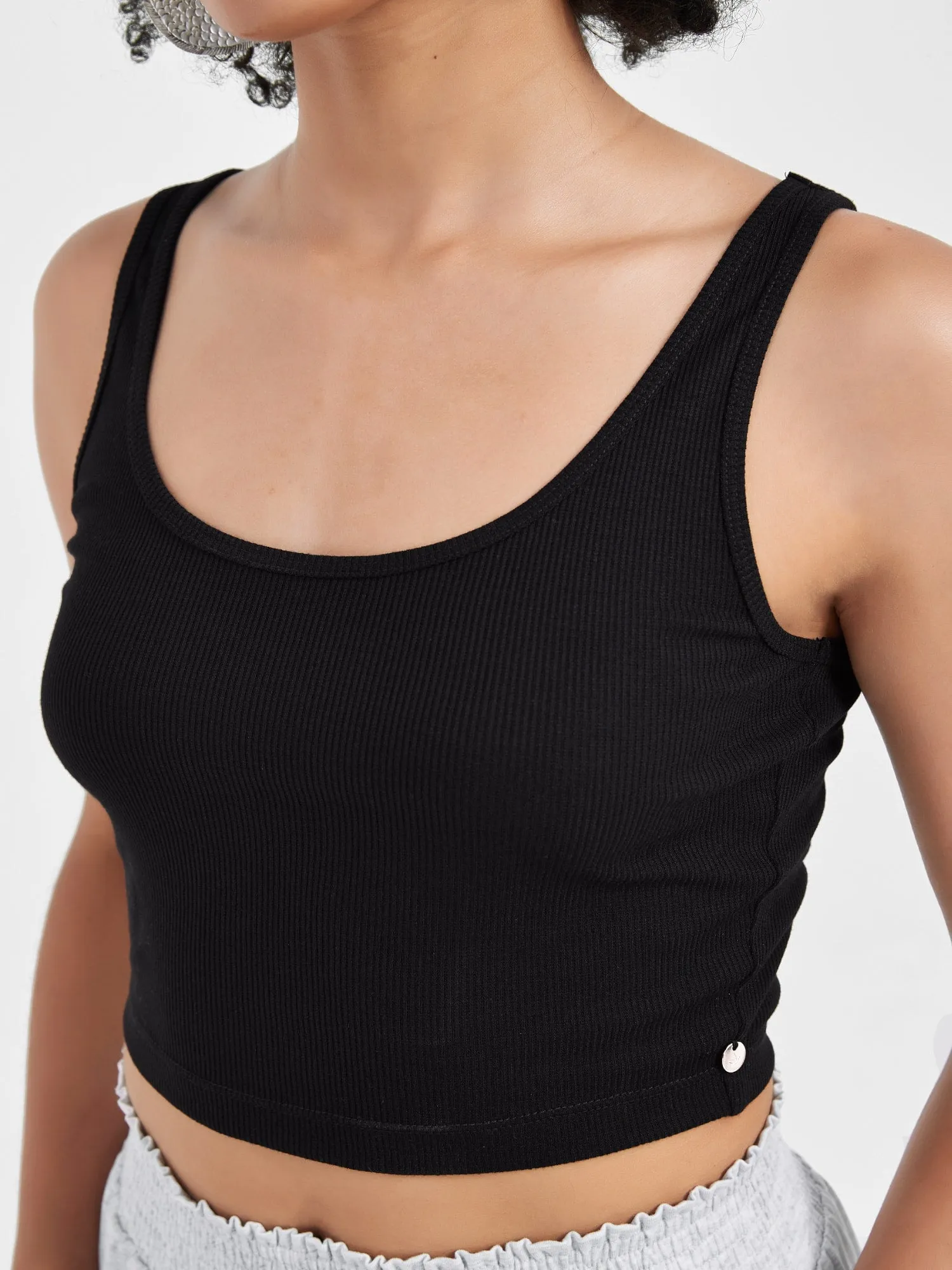 Celine Top, Cropped sold by Supesu product image thumbnail 4