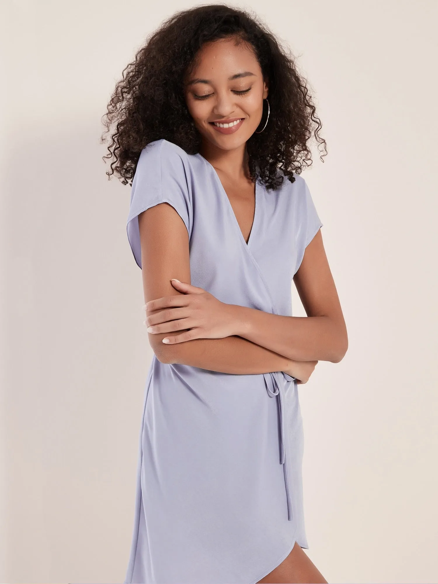 Tulip Wrap Dress sold by Supesu product image thumbnail 4