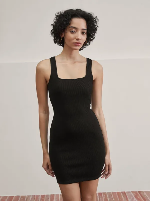Softly Shaped Mini Dress made by Supesu