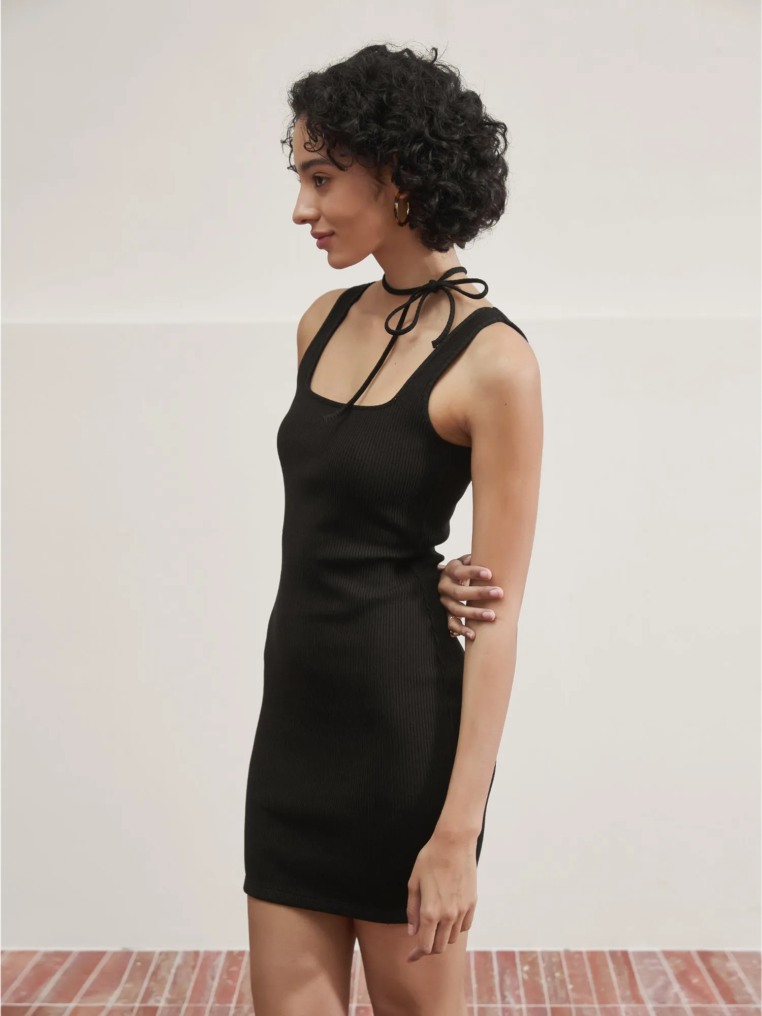 Softly Shaped Mini Dress sold by Supesu product image thumbnail 2