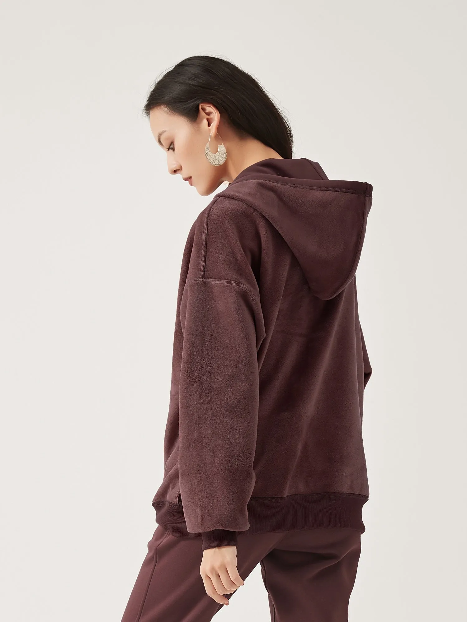 Cubby Zip Up Hoodie - Oversized & Reversible sold by Supesu product image thumbnail 3