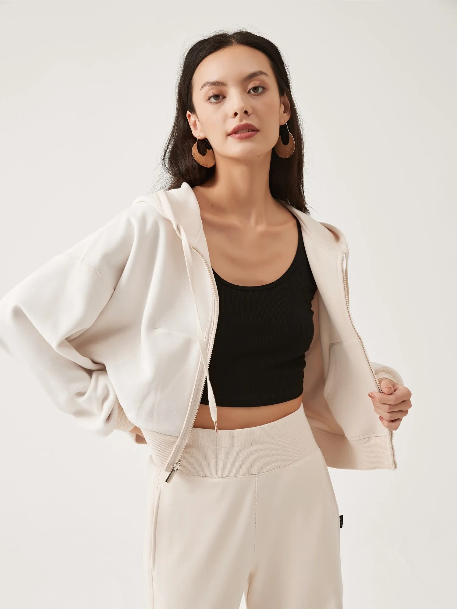 Cubby Zip Up Hoodie - Cropped & Reversible sold by Supesu